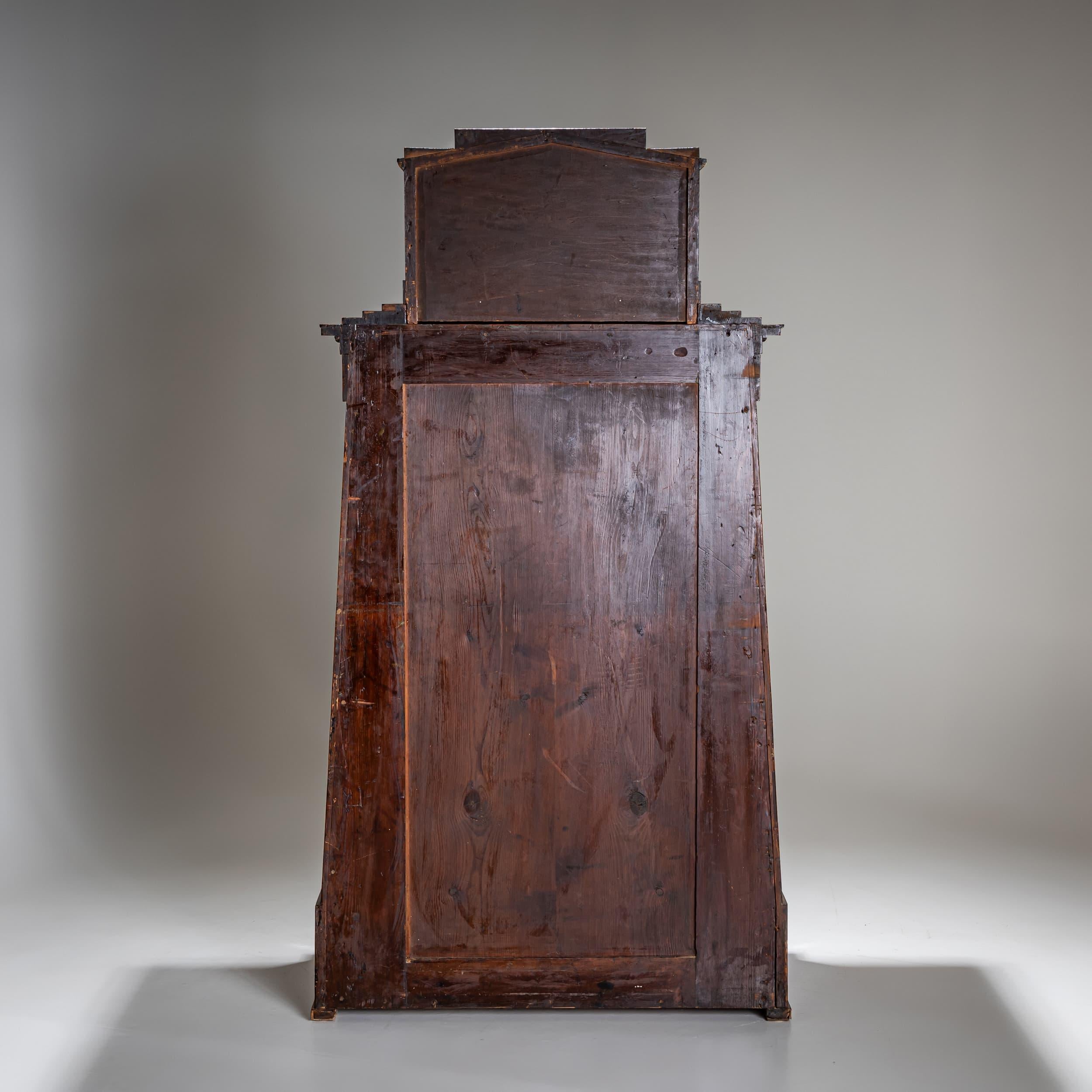 Biedermeier Pyramidensekretär, Berlin um 1810 im Angebot 5