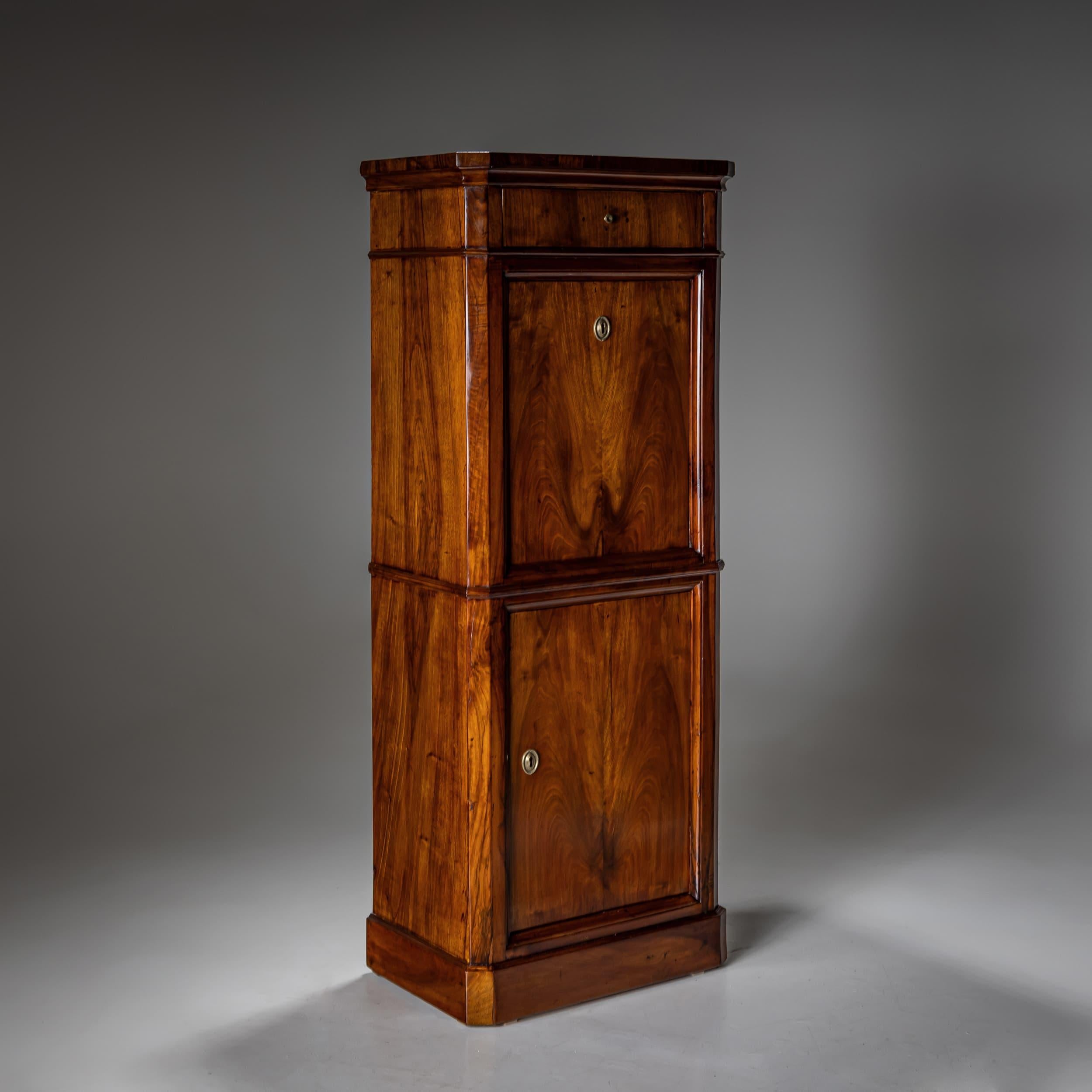 Biedermeier Tresorkabinett, frühes 19. Jahrhundert 5