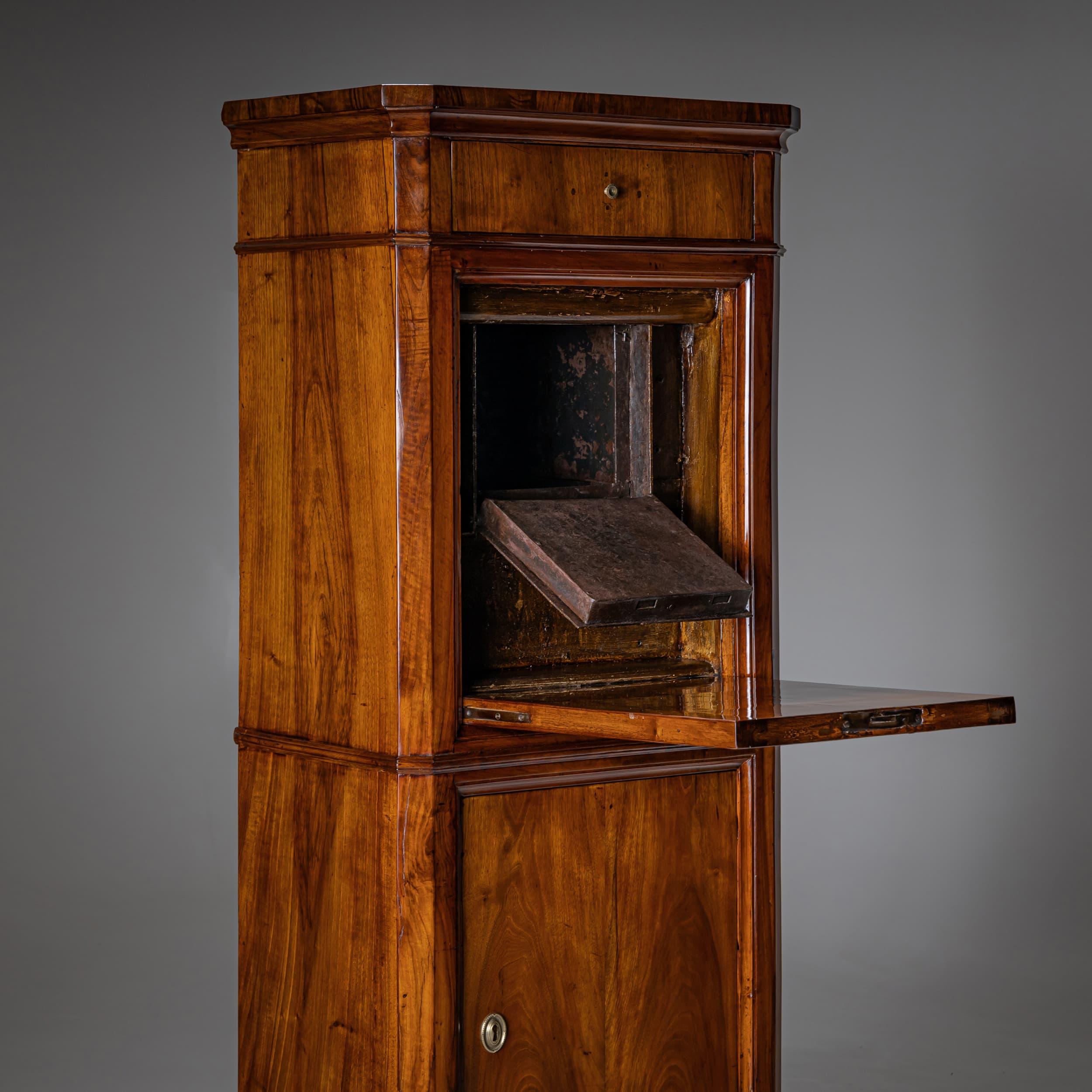 Biedermeier Tresorkabinett, frühes 19. Jahrhundert 6