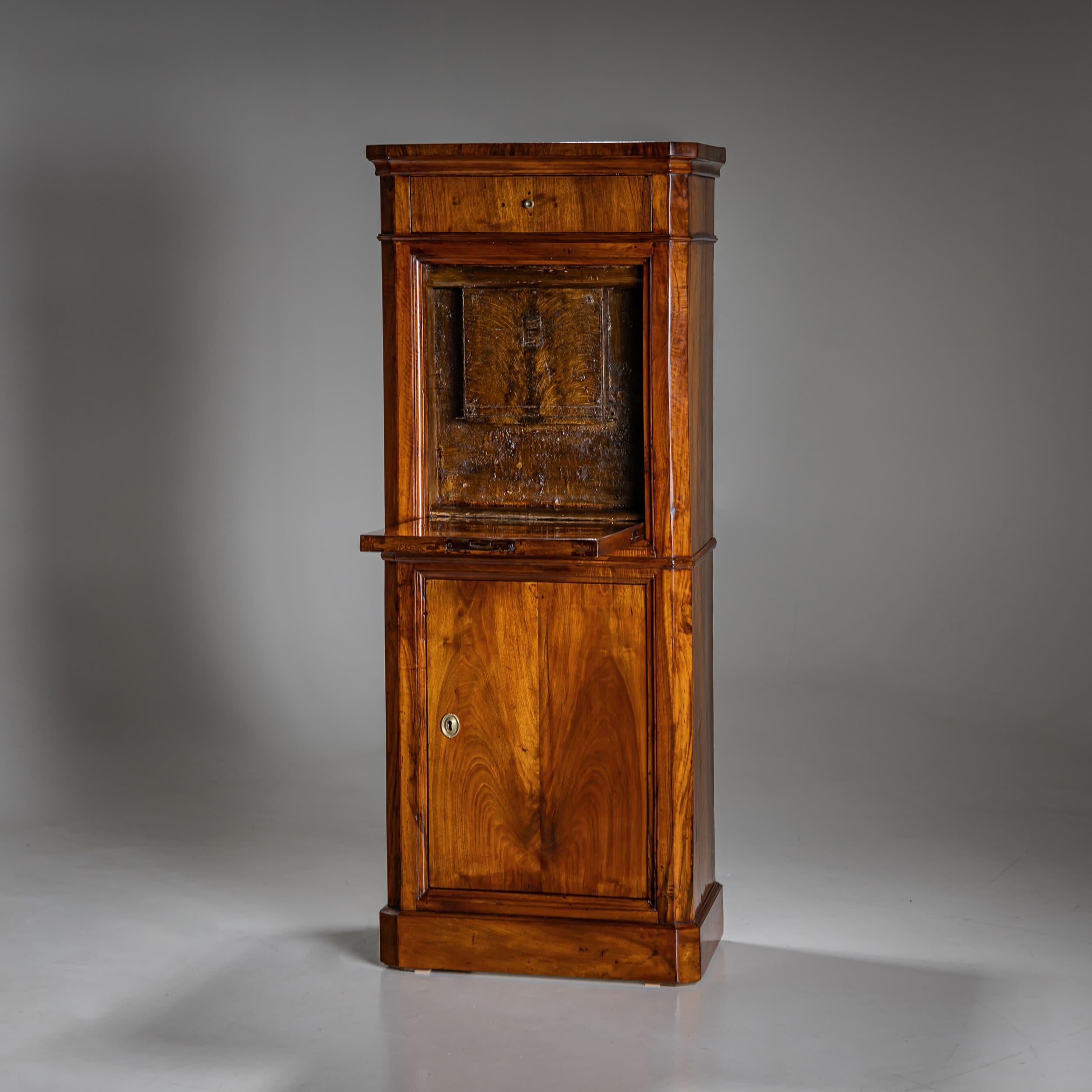 Biedermeier Tresorkabinett, frühes 19. Jahrhundert 1