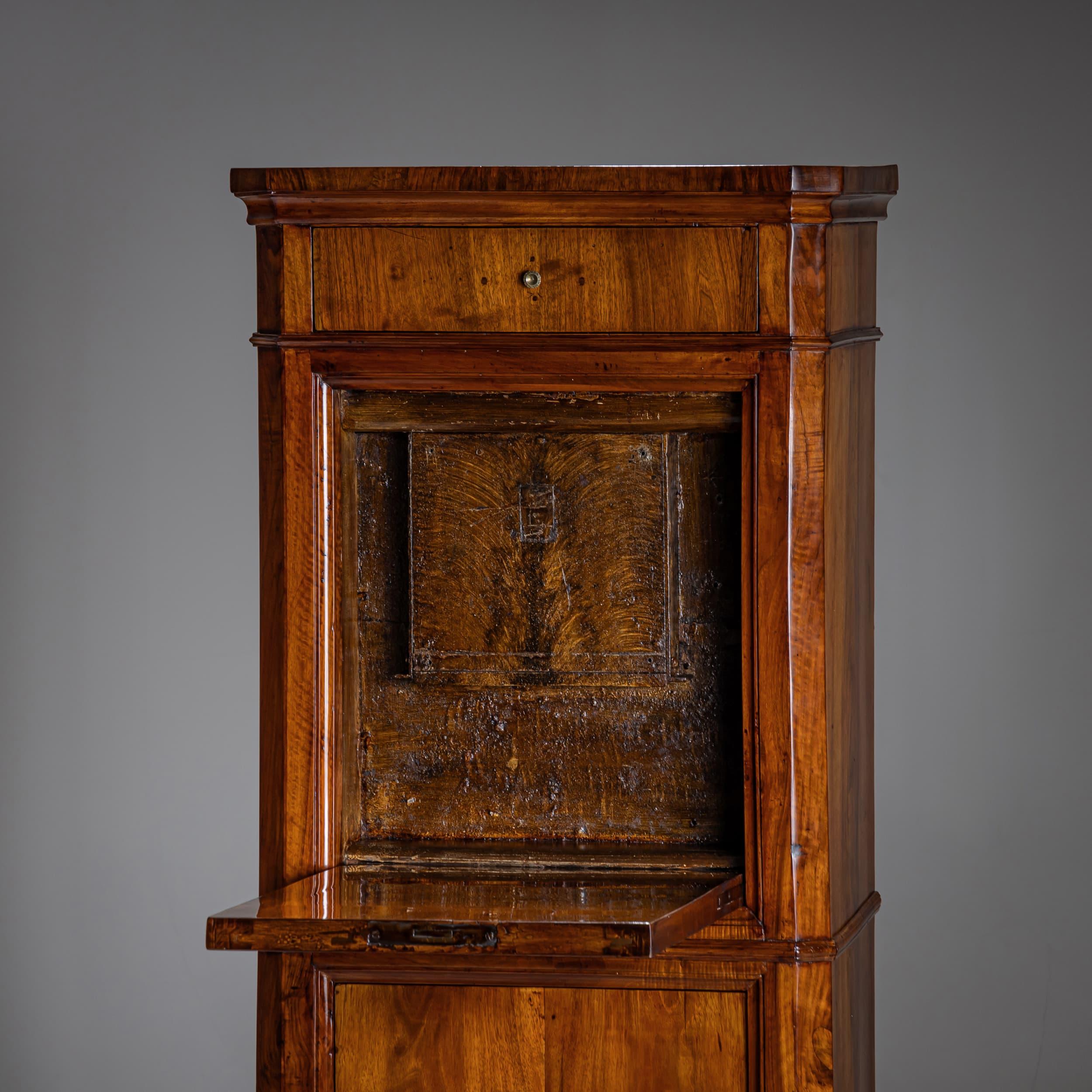 Biedermeier Tresorkabinett, frühes 19. Jahrhundert 2