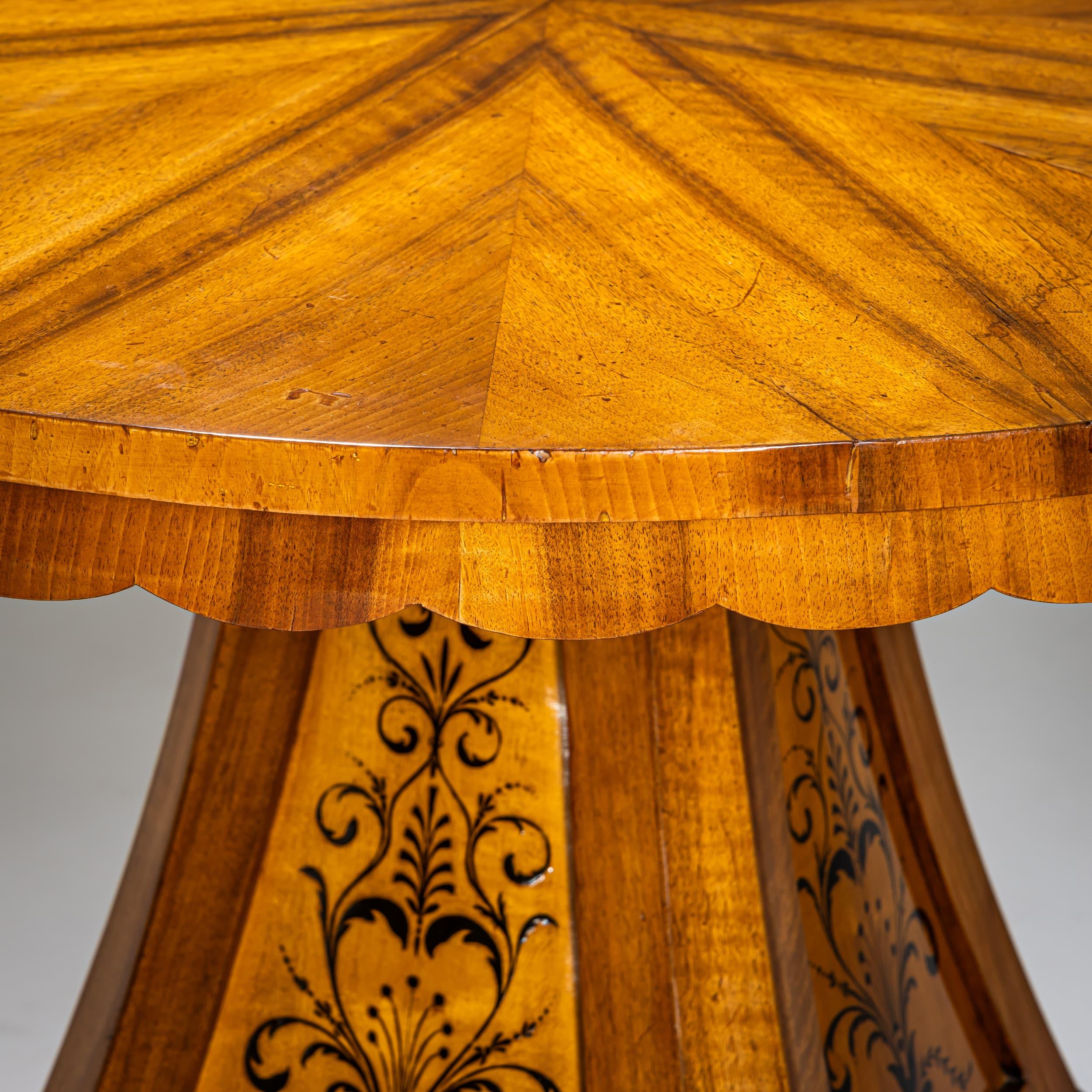 Biedermeier Salon Table, circa 1830 im Angebot 2