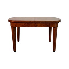 Biedermeier Satinwood Expanding Dining Table by Ruscheweyh Tisch