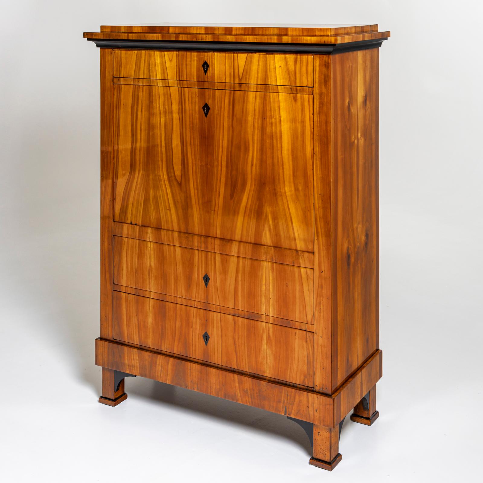 Allemand Secrétaire Biedermeier, Allemagne centrale, vers 1820 en vente