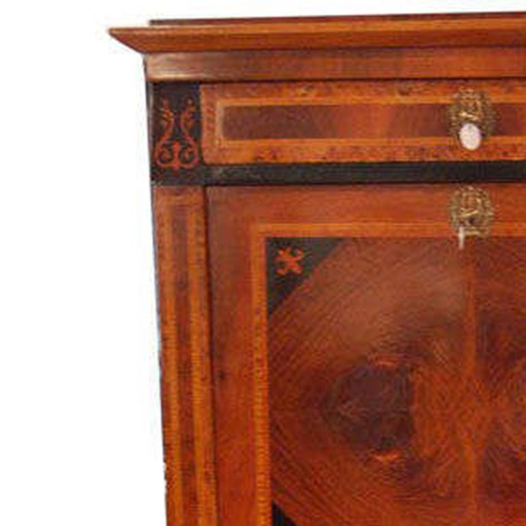 Biedermeier Secretaire In Good Condition For Sale In Pompano Beach, FL