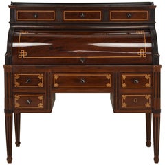 Biedermeier Secretaire in Mahogany, circa 1820