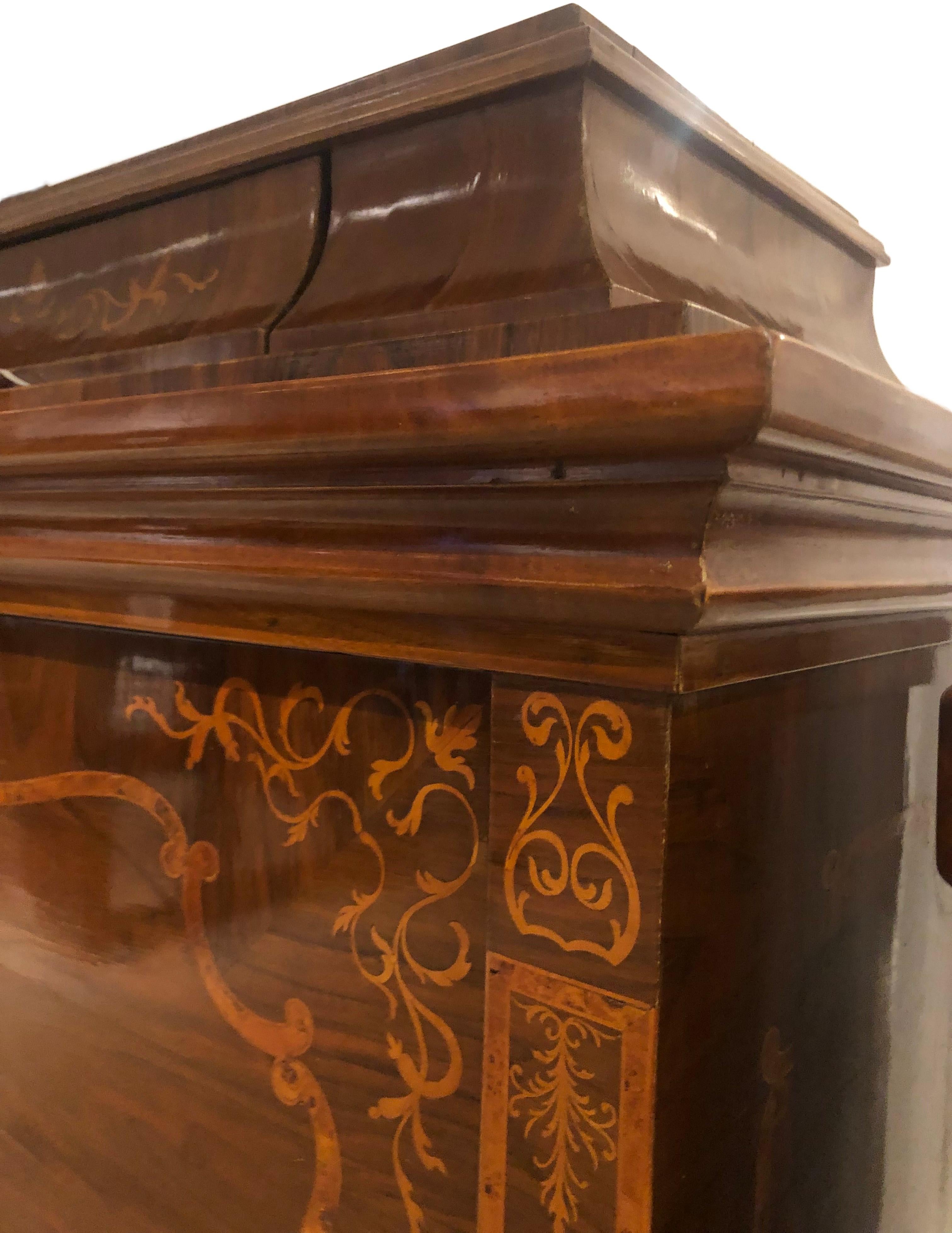 Biedermeier Secretaire de style napoléonien Bon état - En vente à Pompano Beach, FL