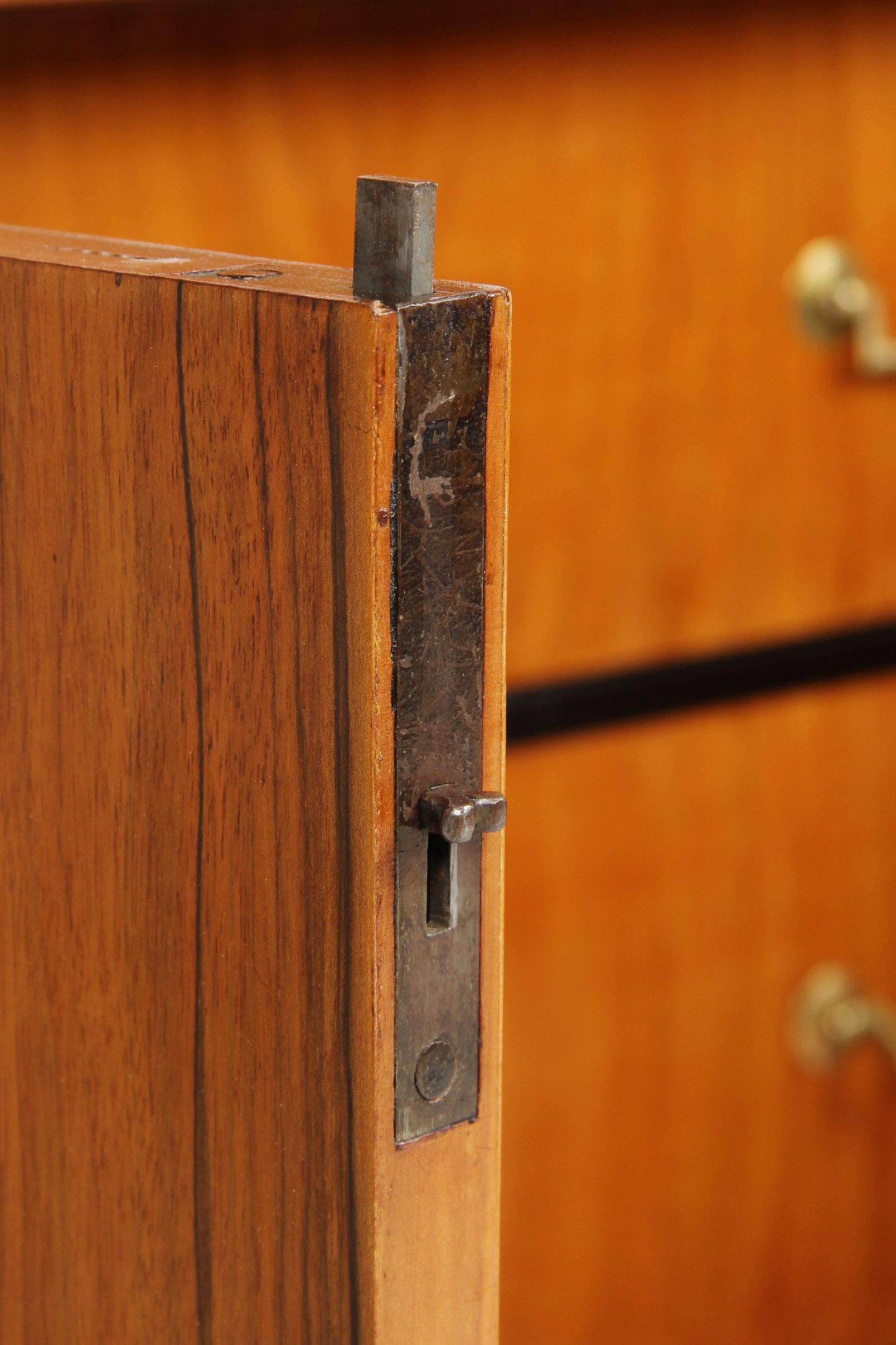 Biedermeier Secretaire with Hidden Compartement, Walnut, Austria circa 1820 7