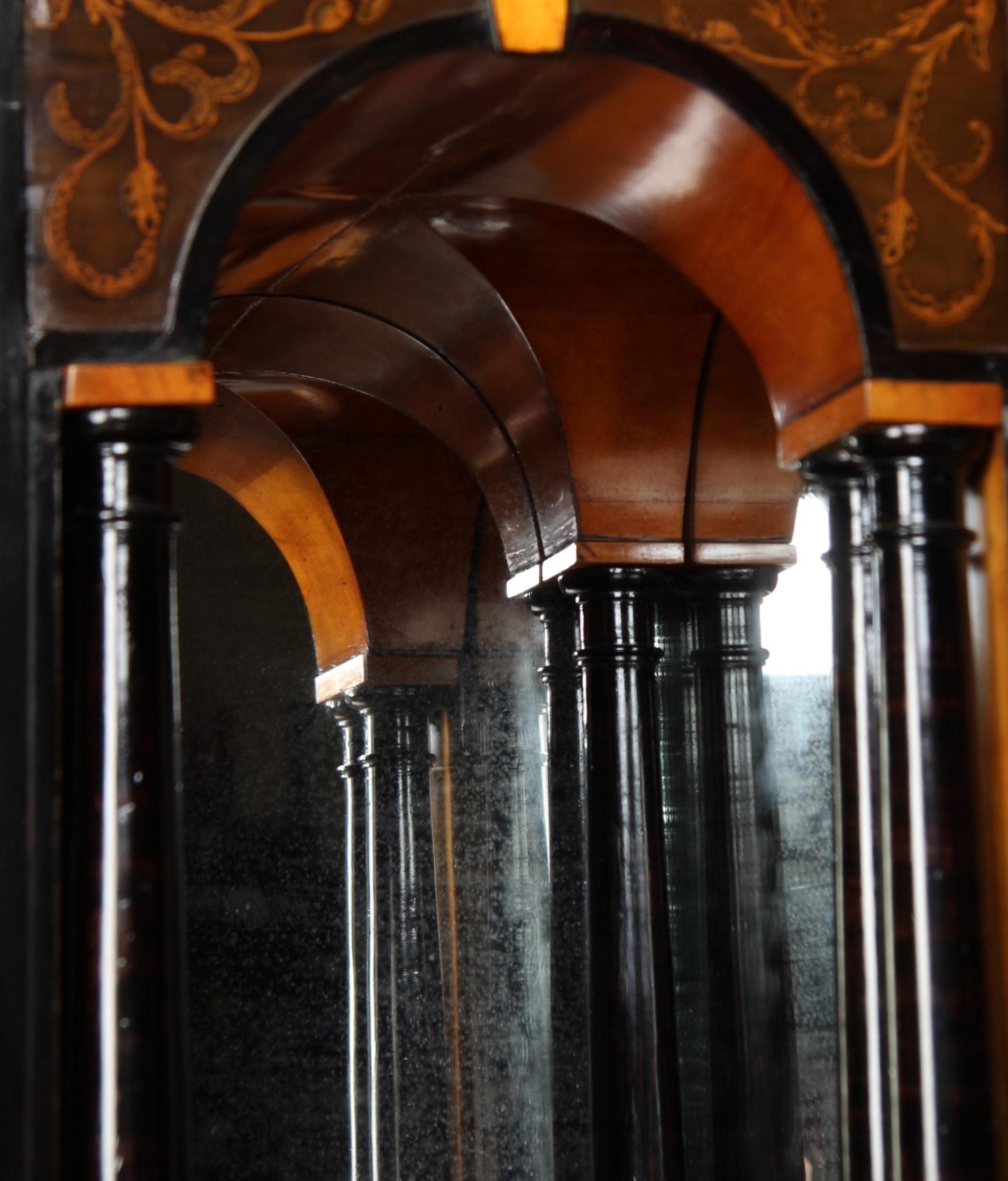 Biedermeier Secretaire with Hidden Compartement, Walnut, Austria circa 1820 2