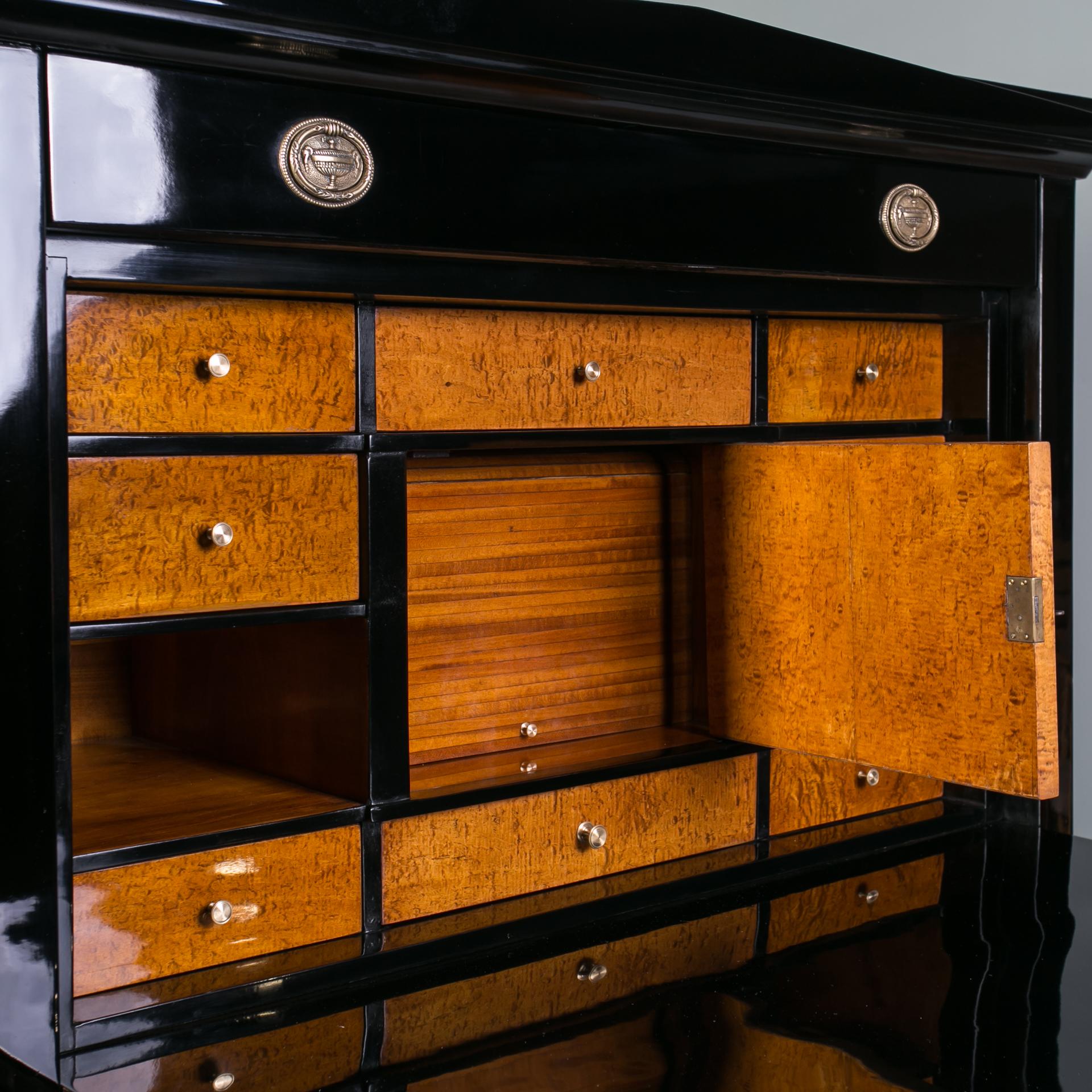 Biedermeier Secretary, Austria, 19th Century For Sale 7