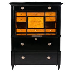 Biedermeier Secretary, Austria, 19th Century