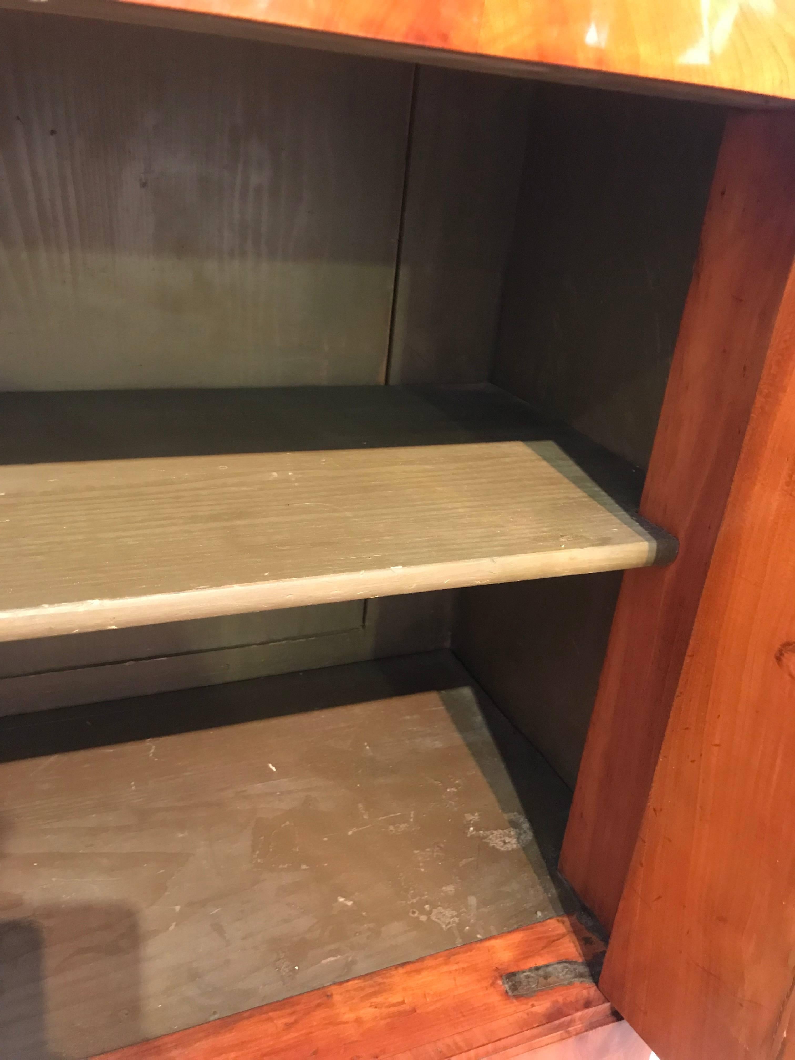 Biedermeier Secretary, Cherry Veneer, Germany circa 1825 13