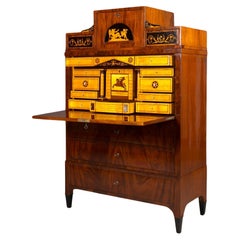 Bureau Biedermeier, Autriche, 19ème siècle