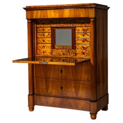 Secrétaire de style Biedermeier, Allemagne centrale, vers 1830