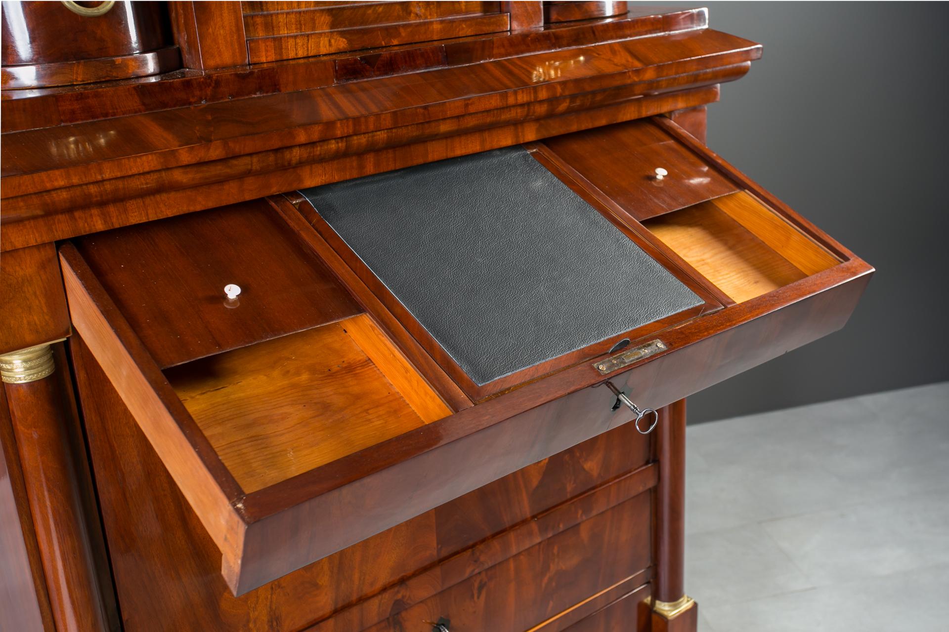 Biedermeier-Sekretärschreibtisch, Deutschland, 19. im Angebot 7