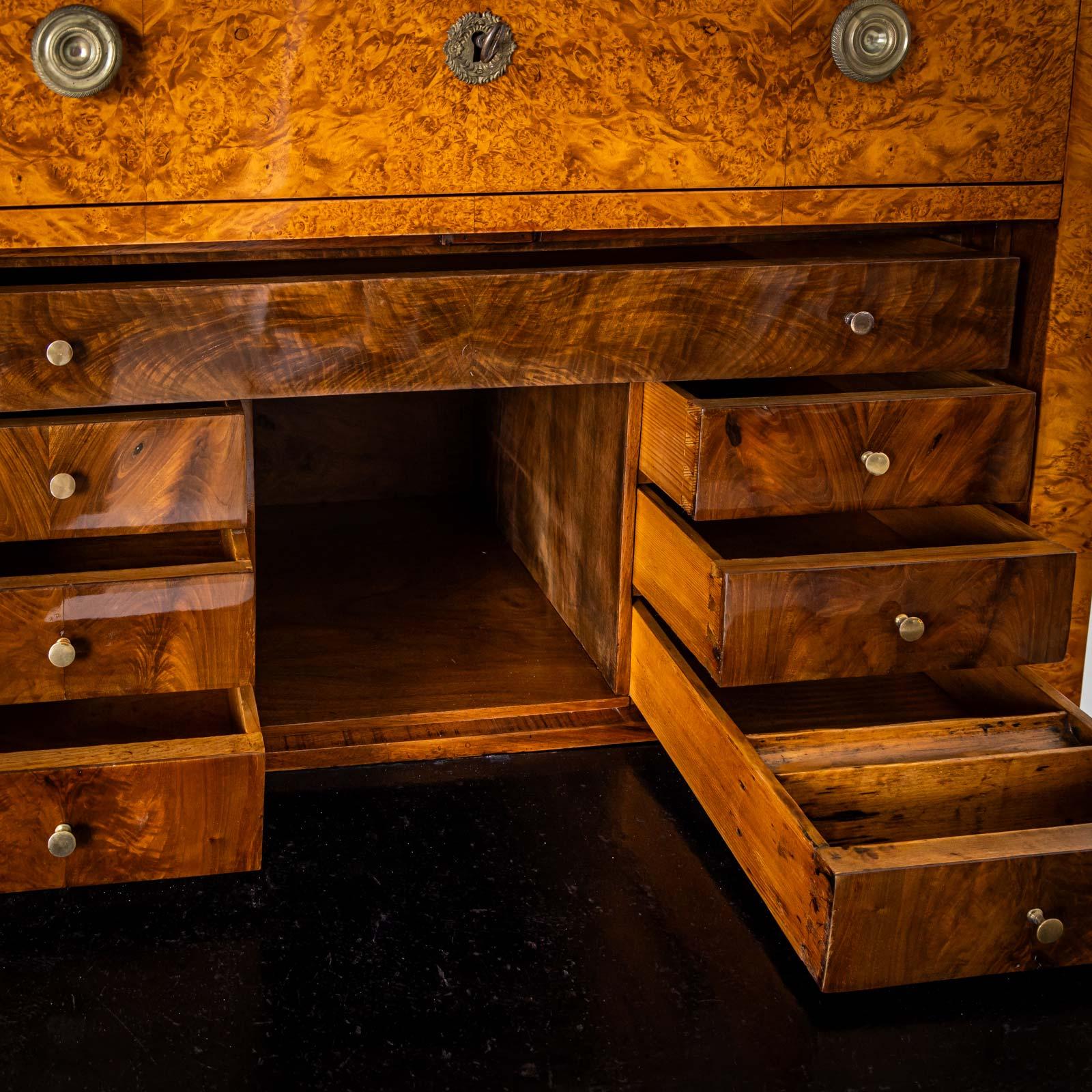 Escritorio secretario Biedermeier, Alemania, principios del siglo XIX 8