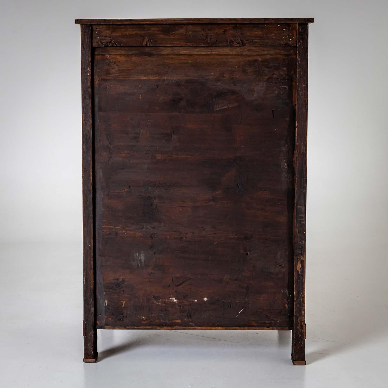 Escritorio secretario Biedermeier, Alemania, principios del siglo XIX 9