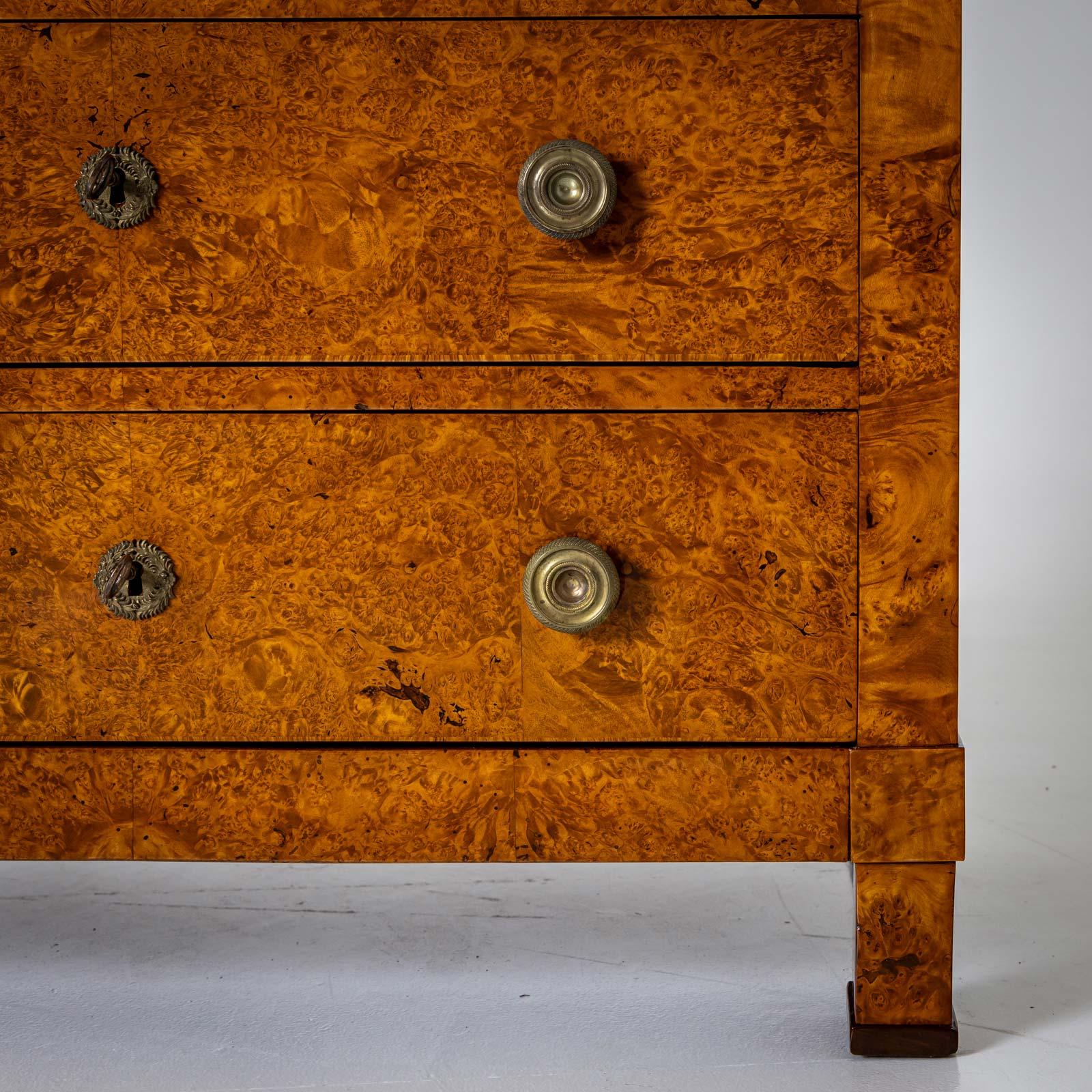 Escritorio secretario Biedermeier, Alemania, principios del siglo XIX 4