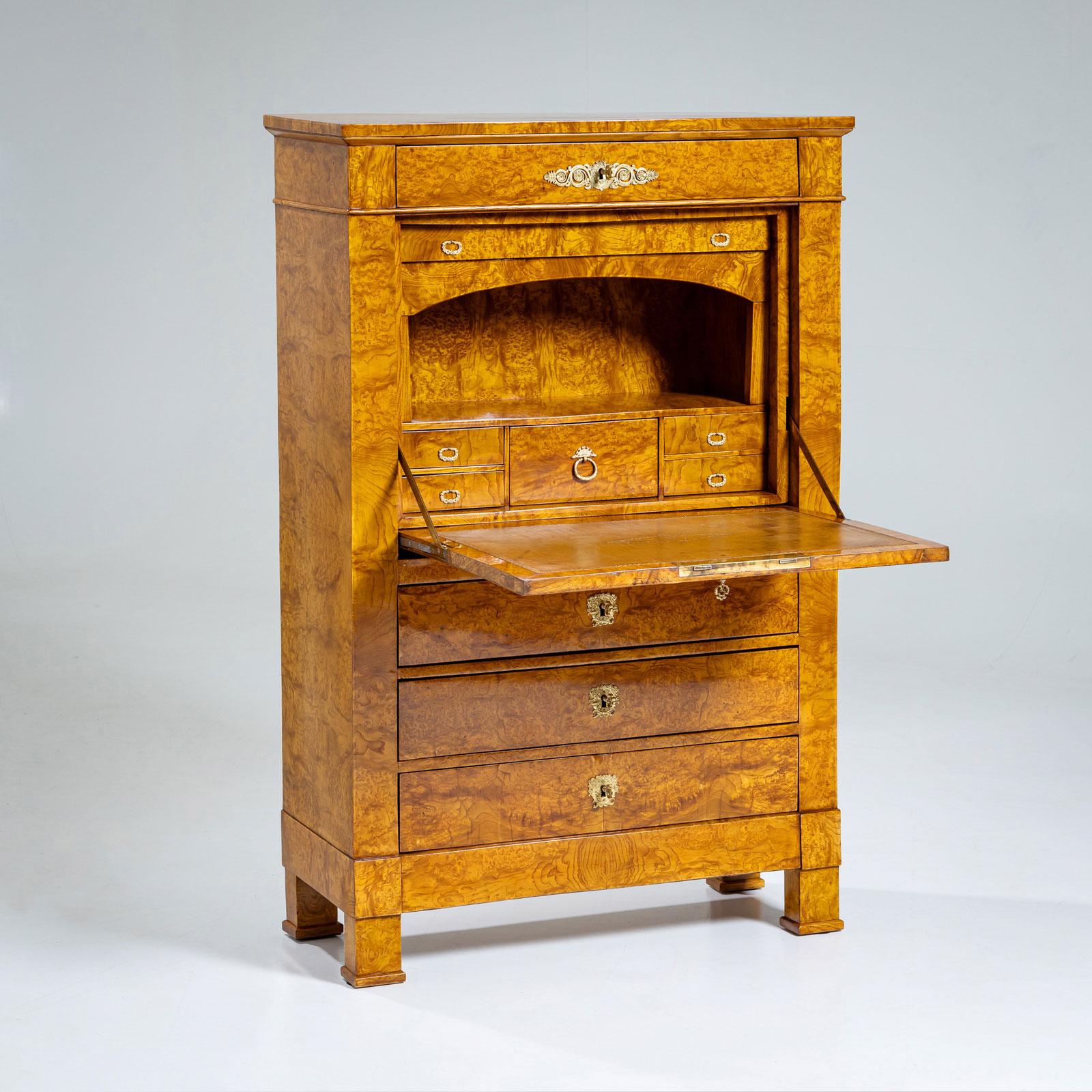 Bronzo Scrivania Biedermeier, metà del XIX secolo in vendita