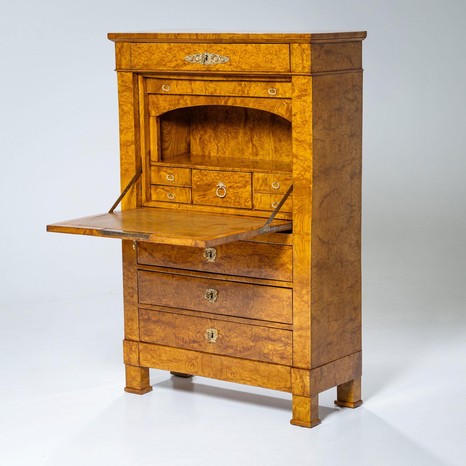 Scrivania Biedermeier, metà del XIX secolo in vendita 2