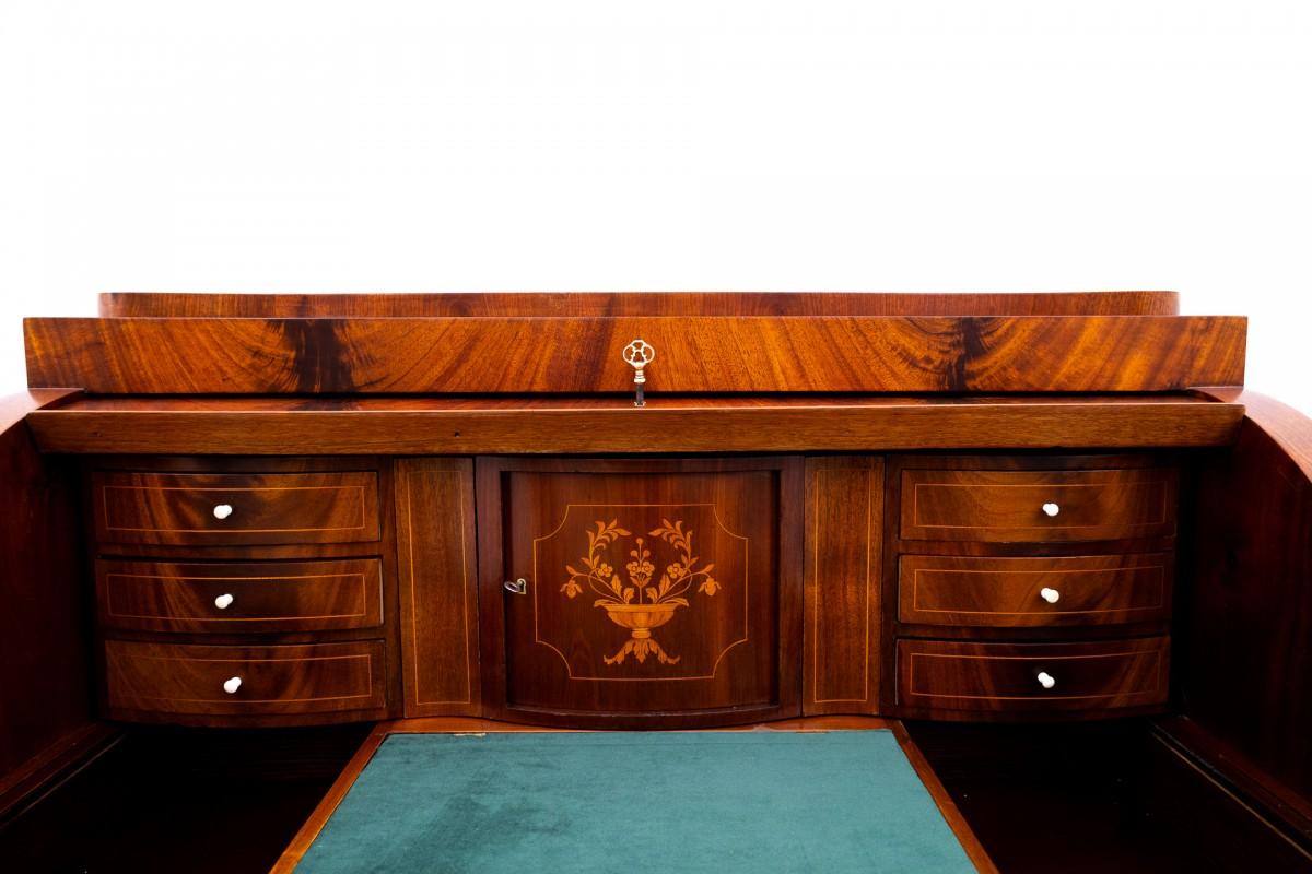 Secretaria Biedermeier de hacia 1890, norte de Europa. en Bueno estado para la venta en Chorzów, PL