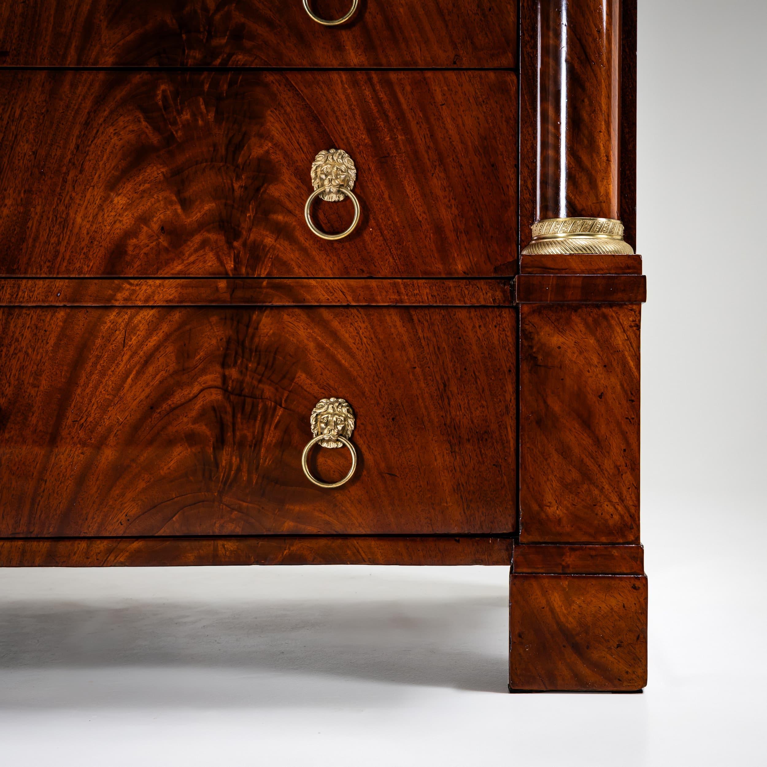 Segreteria Biedermeier, probabilmente Berlino, inizio XIX secolo In condizioni buone in vendita a Greding, DE