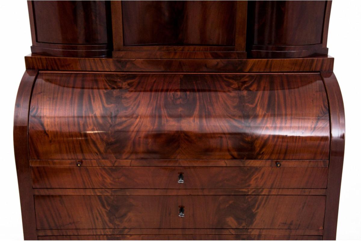 Biedermeier secretary, Northern Europe, mid 19th century. For Sale 8