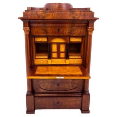Secrétaire Biedermeier, Europe occidentale, vers 1840.