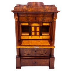 Secretaria Biedermeier, Europa Occidental, hacia 1840.