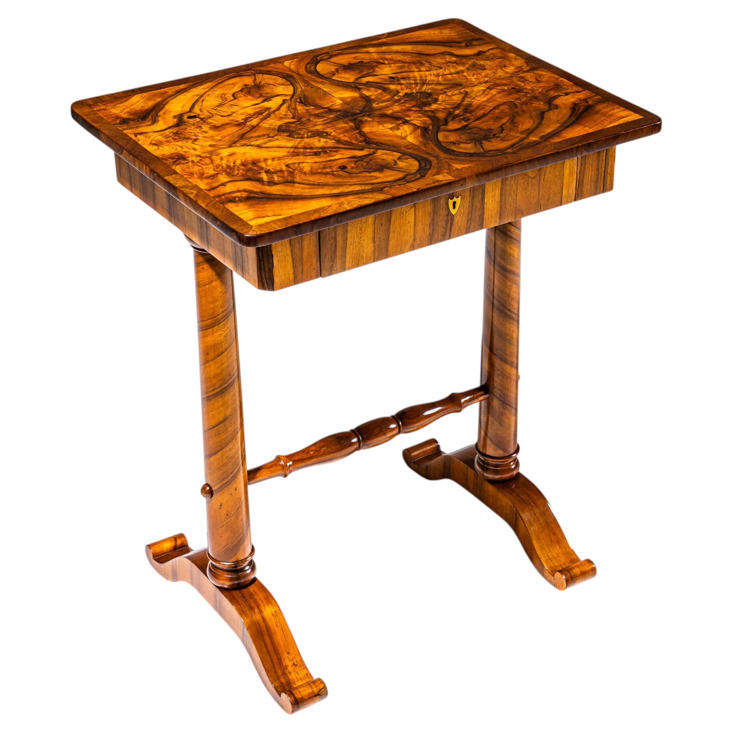 Biedermeier Sewing Table, circa 1830–1840