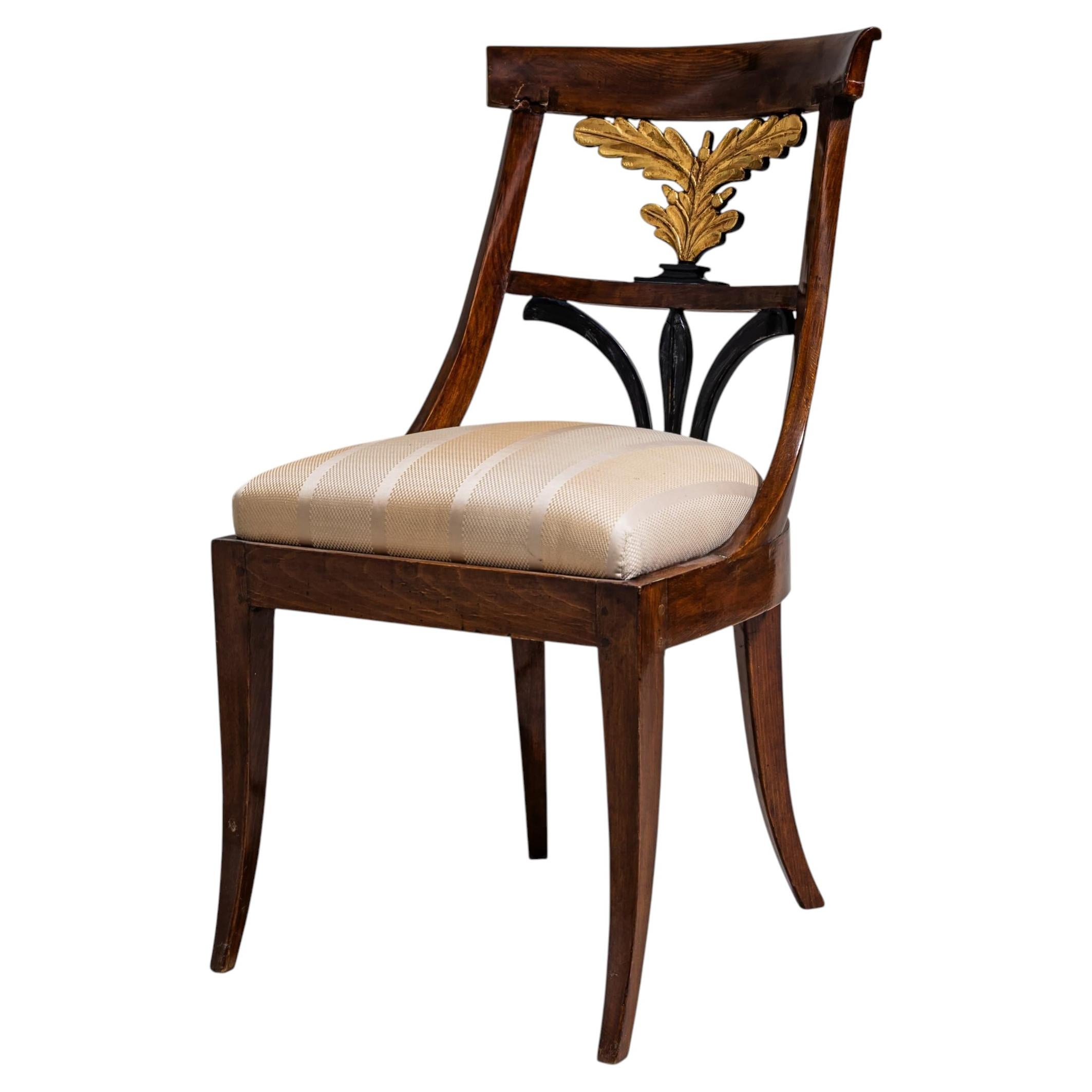 Biedermeier Side Chair, Central Germany, circa 1835–1840 For Sale