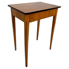 Antique Biedermeier Side Table, Cherry Wood, South Germany circa 1820