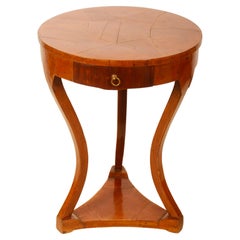 Antique Biedermeier Side Table 