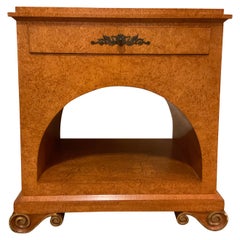 Biedermeier Small Birch Cabinet