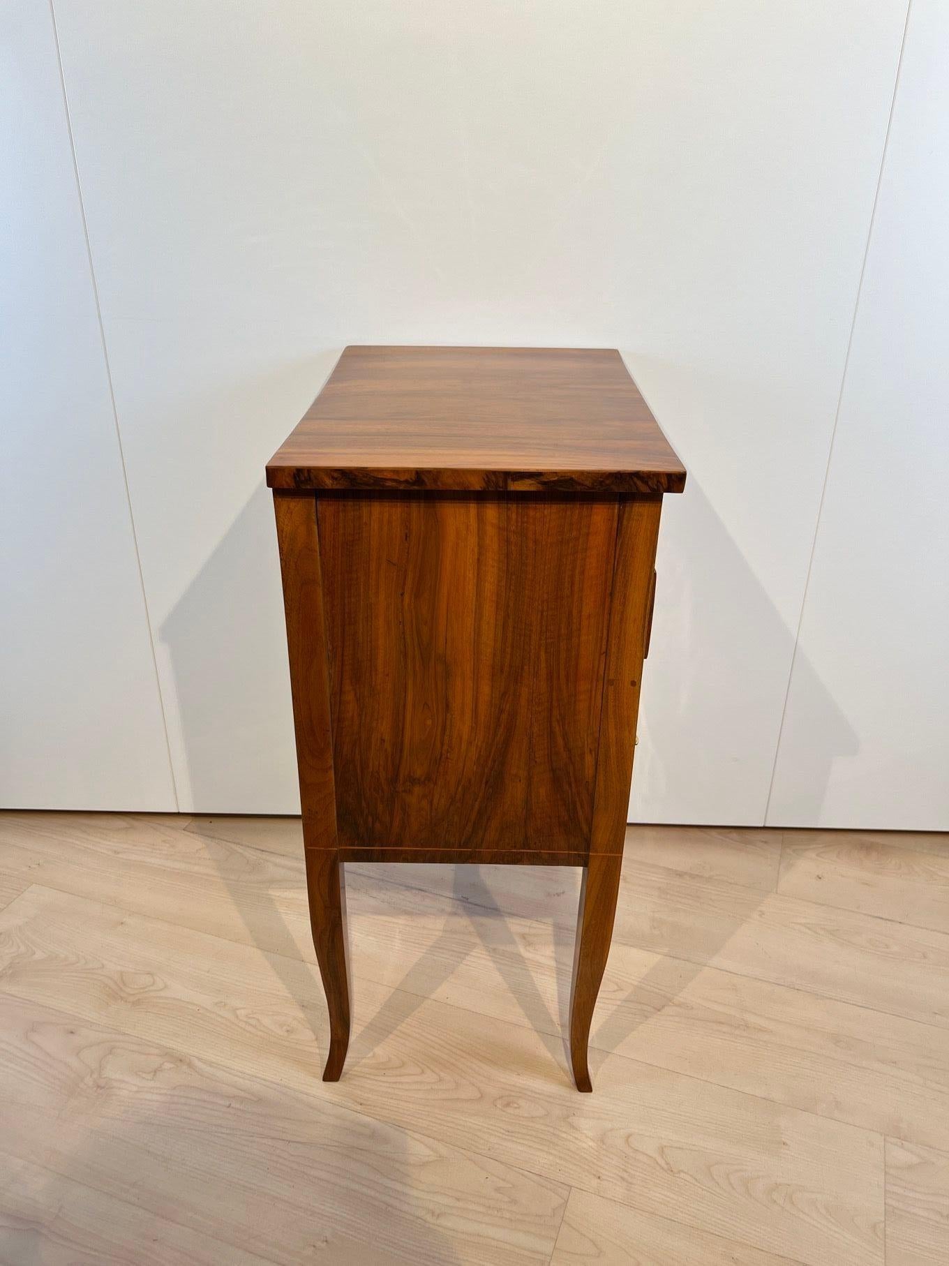 Biedermeier Small Cabinet, Walnut, South Germany circa 1825 For Sale 11