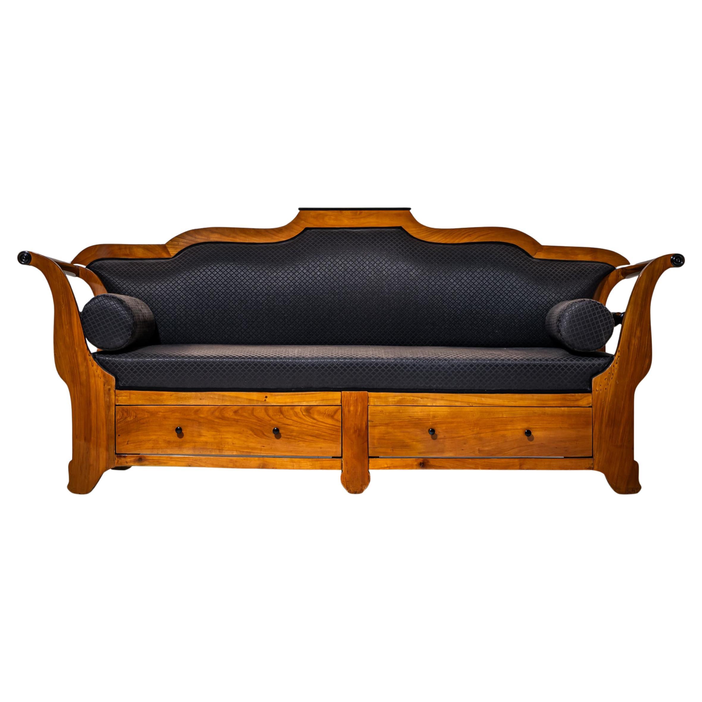 Biedermeier Sofa, circa 1830