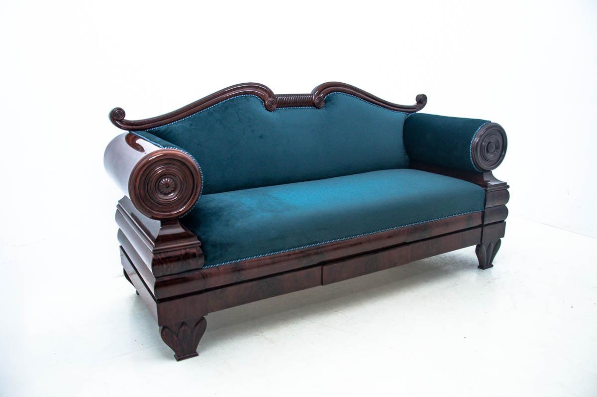 Biedermeier Sofa, Germany, circa 1830 In Good Condition In Chorzów, PL