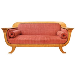 Biedermeier Sofa in Birch