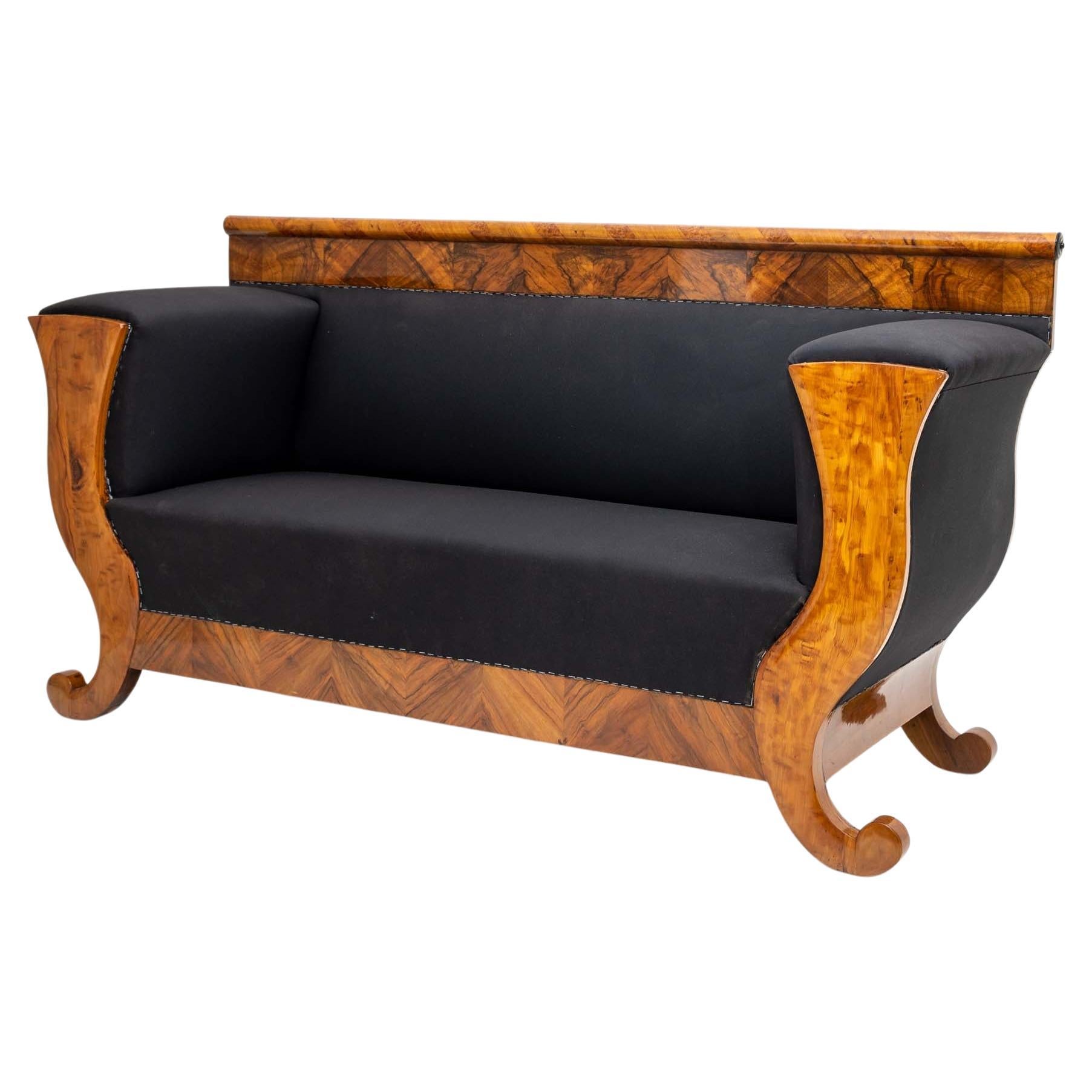 Biedermeier-Sofa, Mitteldeutsch, 1830 im Angebot bei 1stDibs