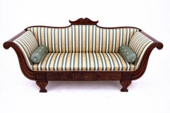 Biedermeier sofa, Northern Europe, circa 1860. AFTER RENOVATION