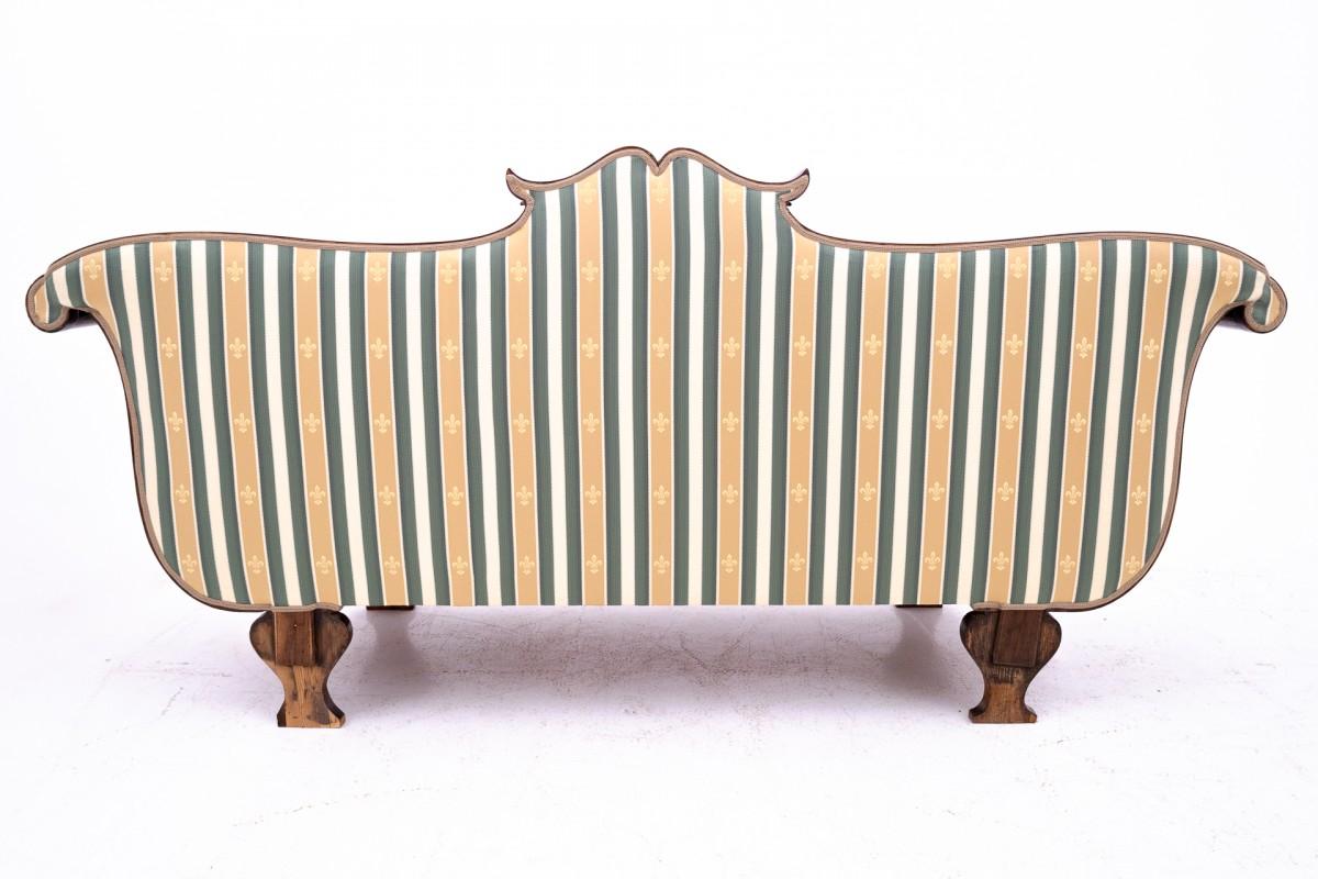 Biedermeier-Sofa, Nordeuropa, um 1860. im Angebot 4