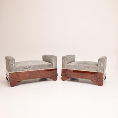 Tabourets Biedermeier, 19e siècle