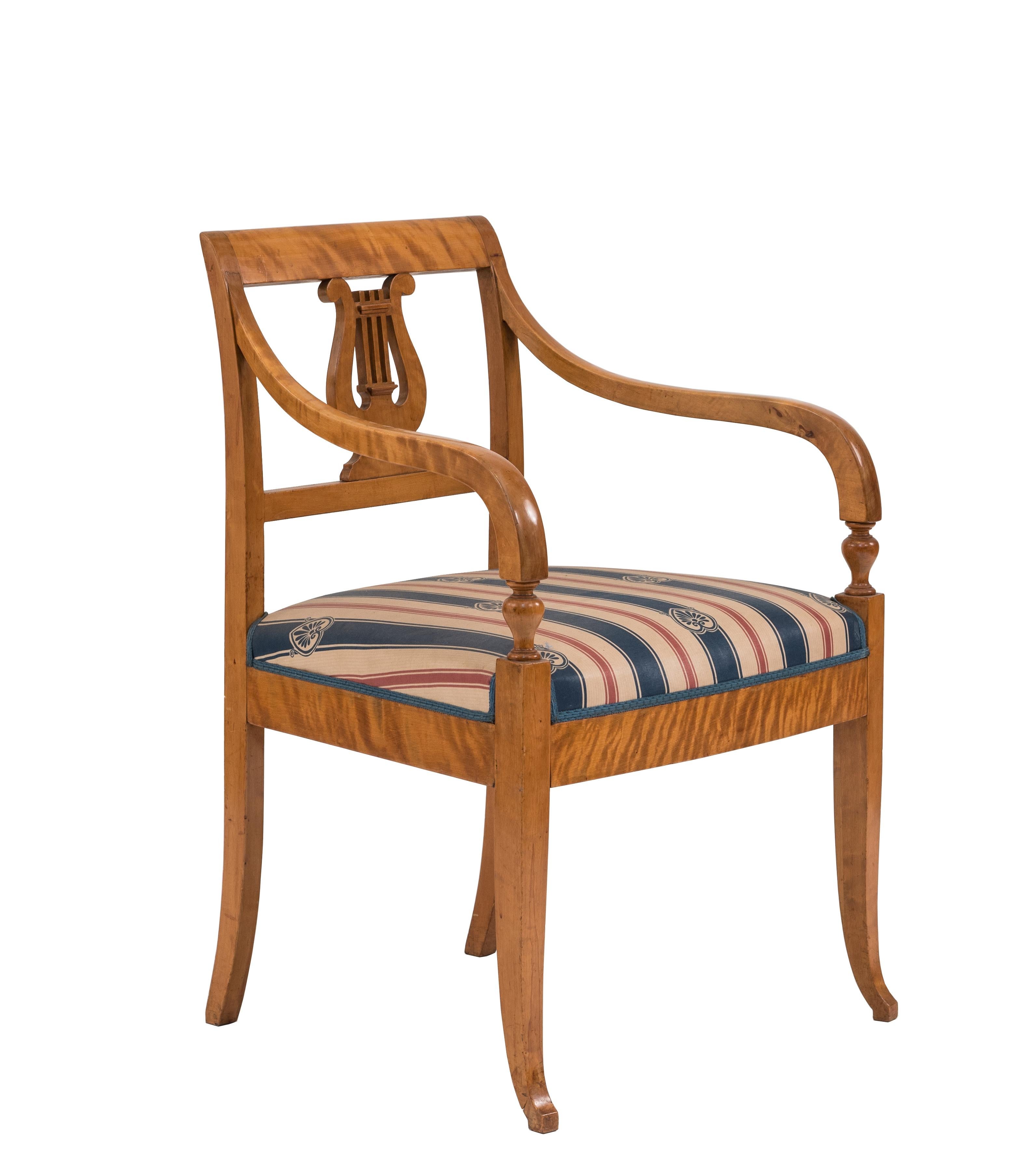 biedermeier armchair