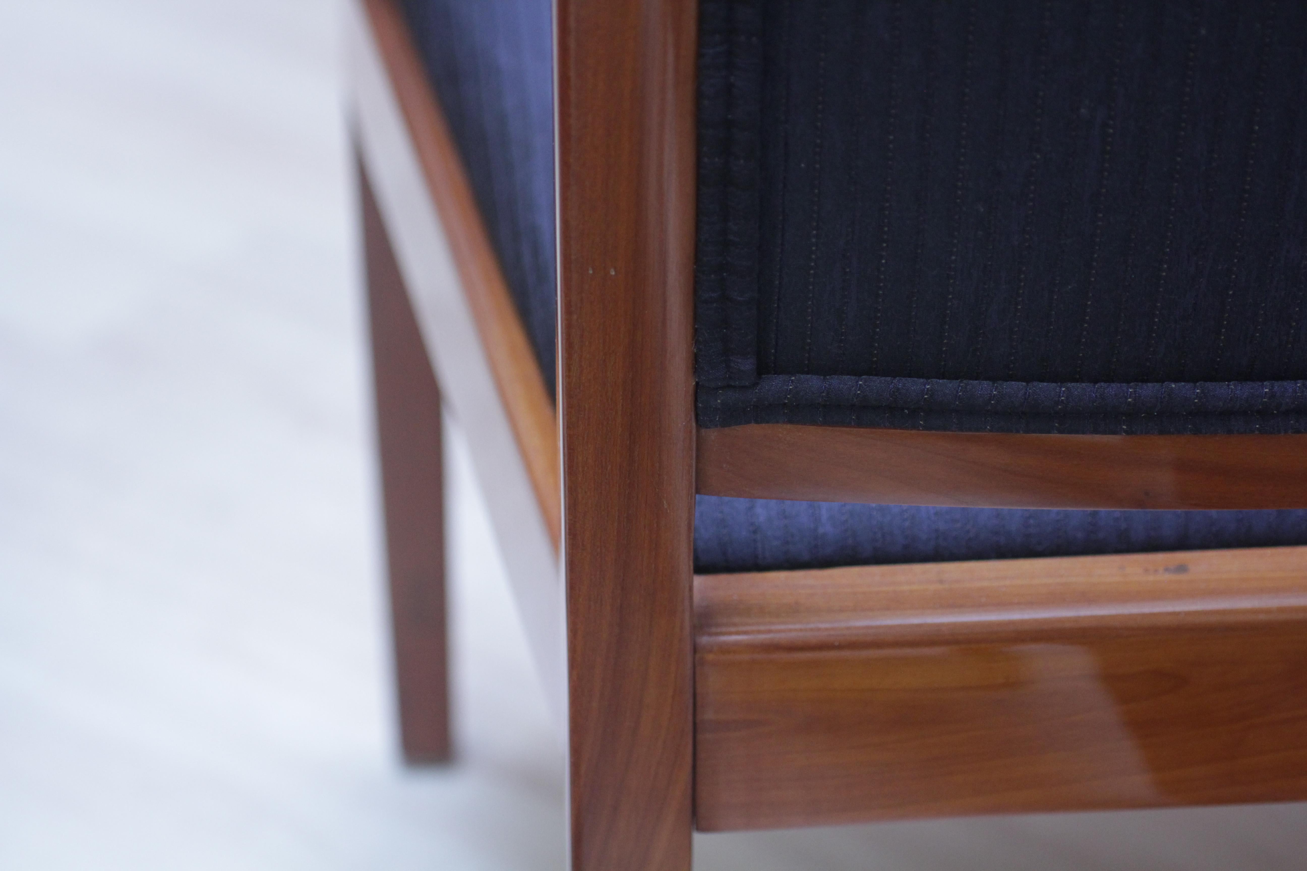 Fabric Biedermeier Style Armchair, Cherry wood, Shellac, South Germany, circa 1900