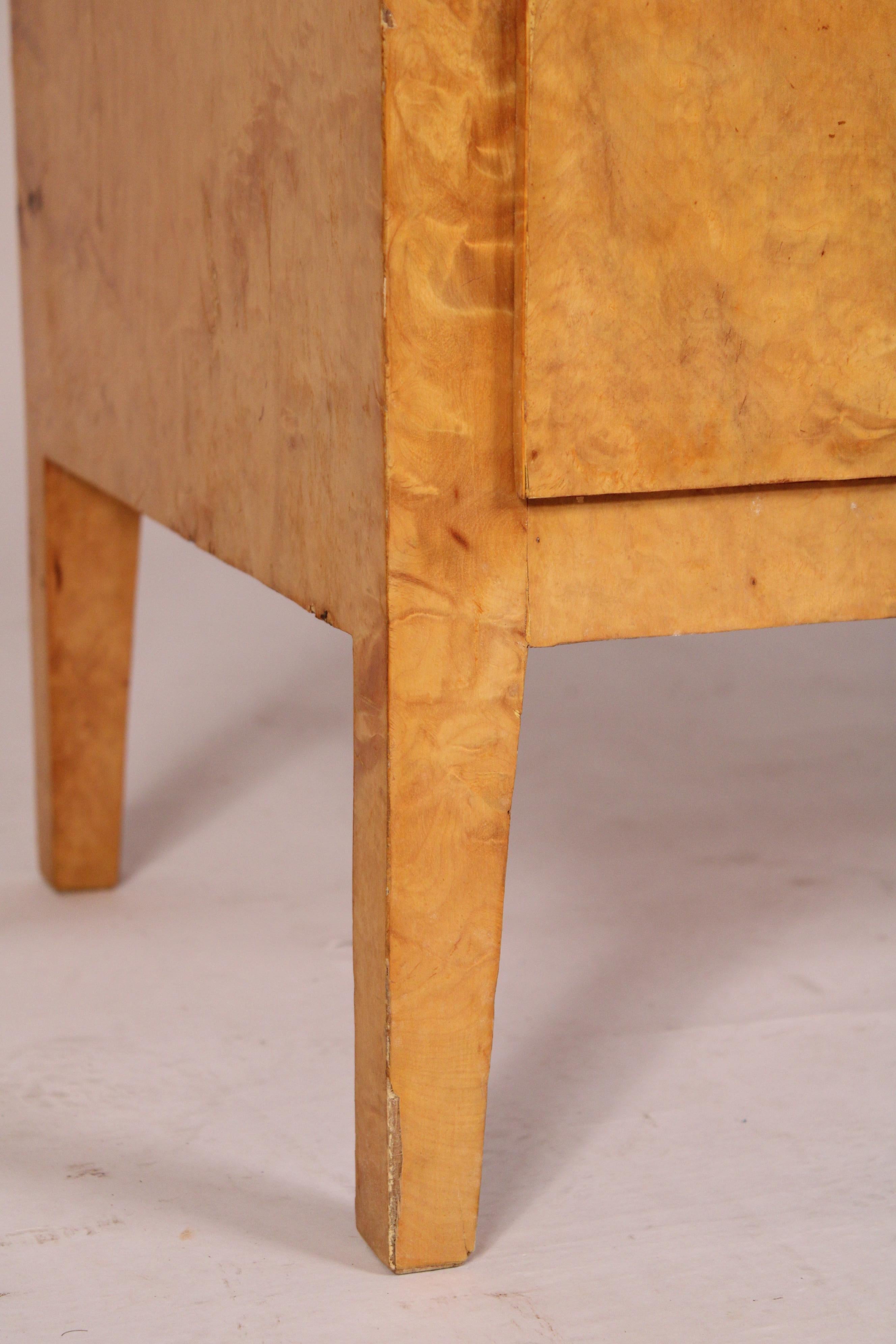 Biedermeier Style Birch Chest of Drawers 1