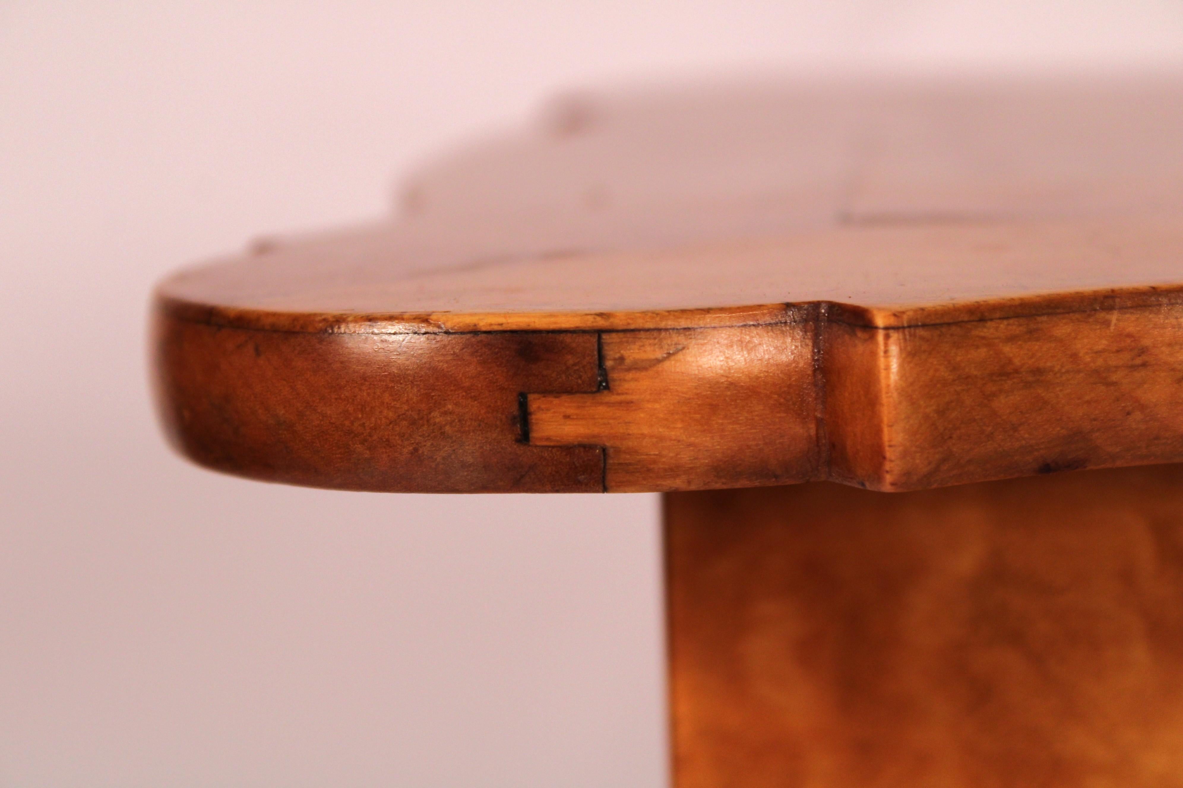 Biedermeier Style Birch Occasional table For Sale 5