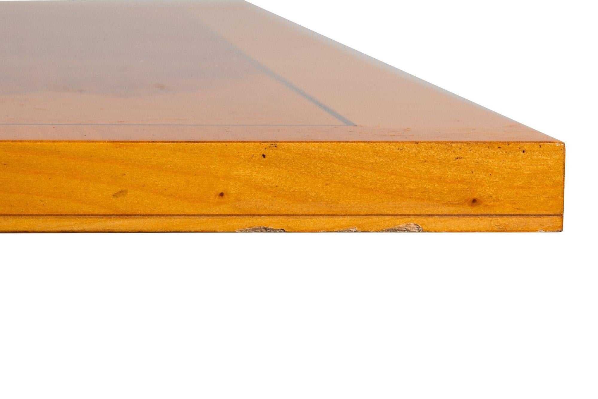 Sekretär-Schreibtisch aus gemasertem Birkenholz im Biedermeier-Stil von Colombo Mobili im Angebot 8