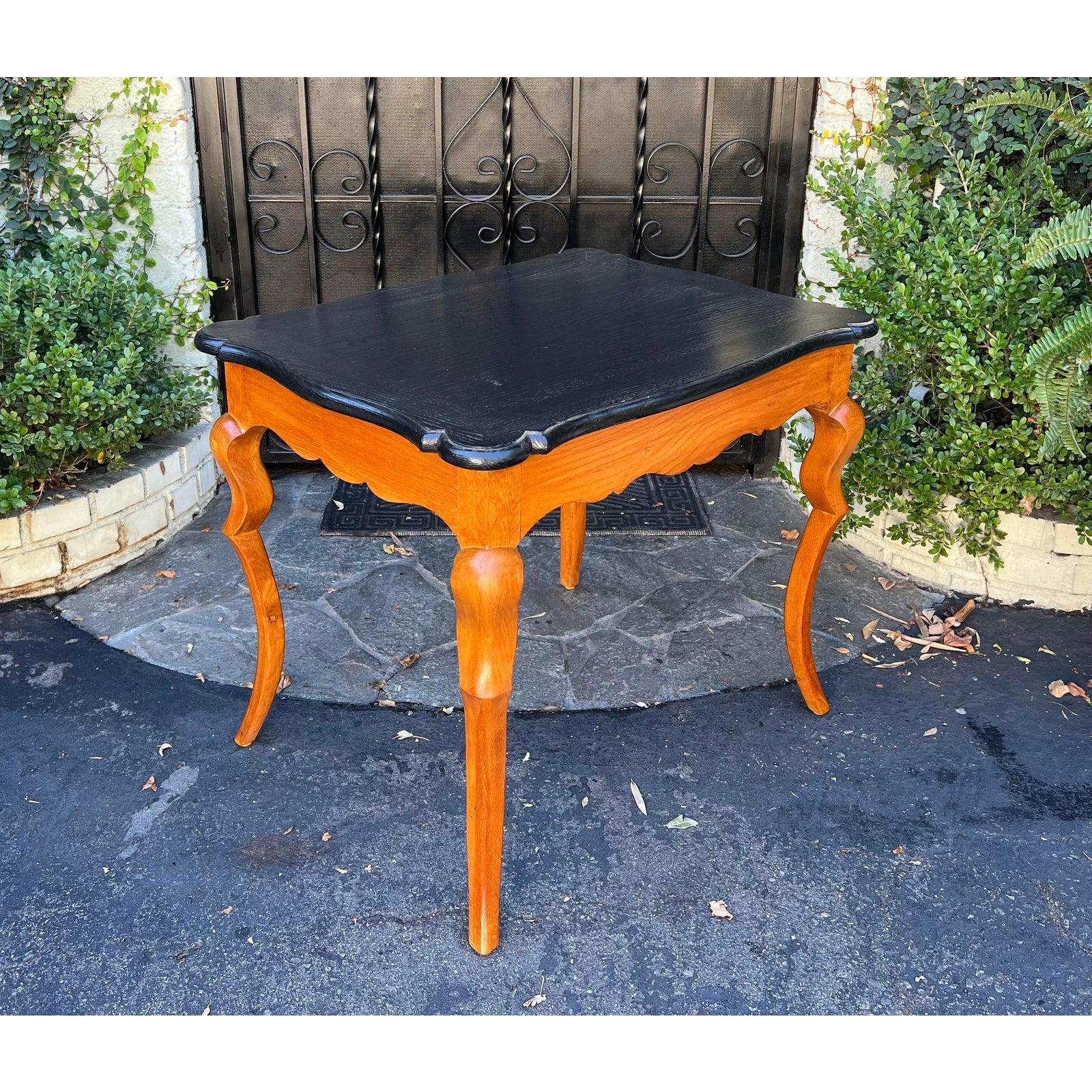 Contemporary Biedermeier Style Charles Pollock for William Switzer Side Table For Sale