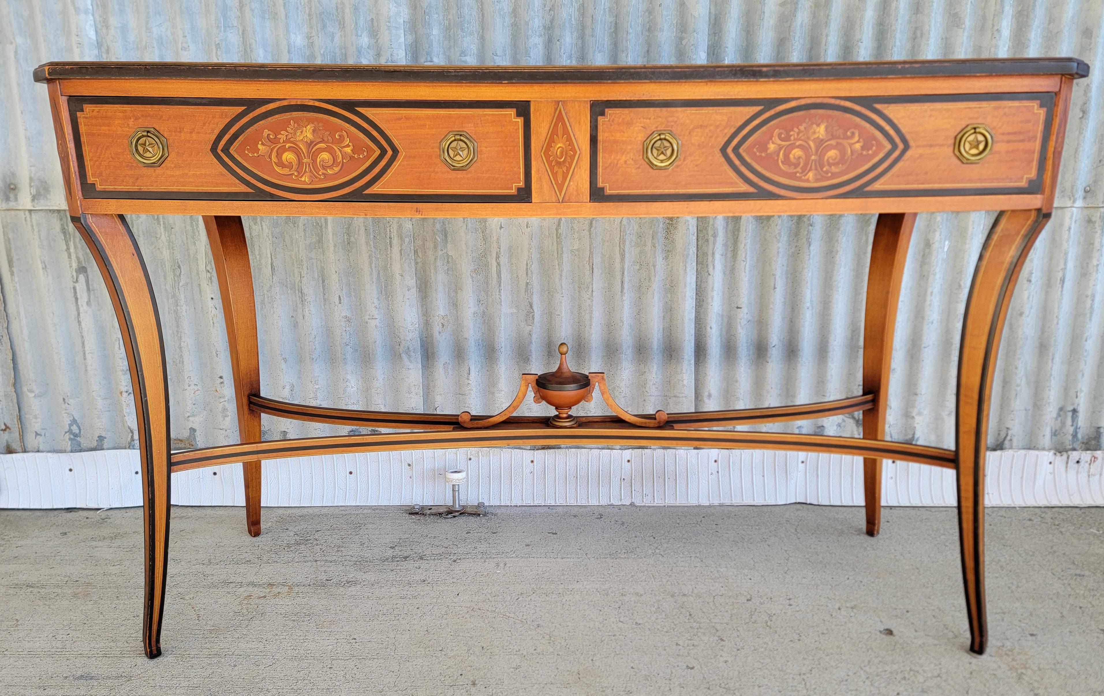 American Biedermeier Style Console / Serving Table 1920's For Sale