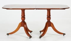 Biedermeier Style Extendable Dining Table mid 20th Century Swedish seats 8 210cm